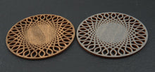 Load image into Gallery viewer, Wooden Mug Coaster &quot;Patterns&quot;