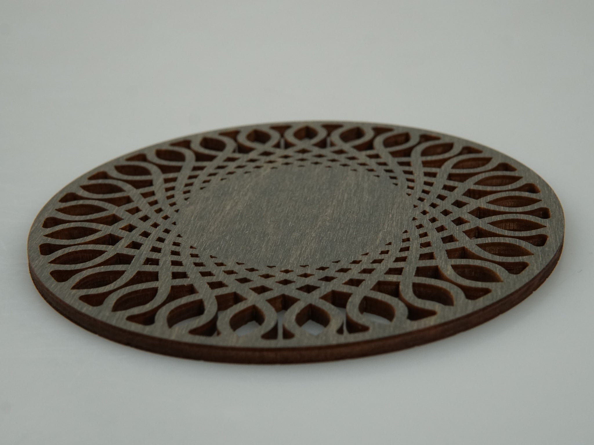 Round Wooden Mug Coaster 