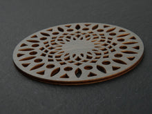 Load image into Gallery viewer, Wooden Mug Coaster &quot;Mosaic&quot;