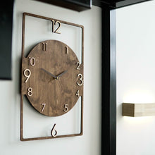 Load image into Gallery viewer, Big Wooden Wall Clock