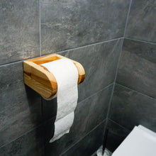 Load image into Gallery viewer, Toilet paper holder - wooden toiler paper holder
