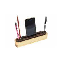 Load image into Gallery viewer, Wooden Desk Organizer - Wooden Desk Organizer Box