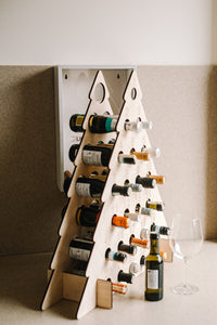 Christmas wine holder - Christmas bottle holder