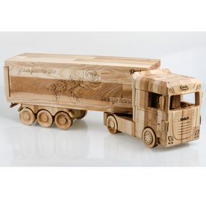 Business Gift - Wooden Truck Business Gift (Engraving)