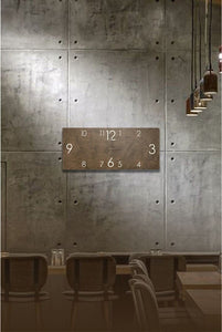 Wall Clock - Big Size Wooden Wall Clock