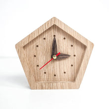 Load image into Gallery viewer, Wooden Desk Clock - Wood Desk Clock