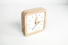 Load image into Gallery viewer, Wooden Clock - Wooden Table Clock