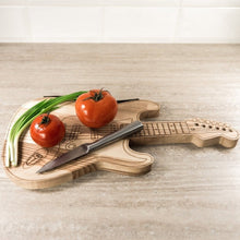 Load image into Gallery viewer, Cutting Board - Guitar Shaped Wooden Cutting Board