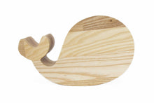 Load image into Gallery viewer, Wooden Piggy Bank Whale (M, Double, Engraving)