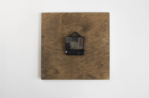 Wooden Clock - Wood And Acrylic Glass Wall Clock