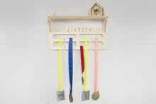Load image into Gallery viewer, Medal hanger - wooden wall medal hanger