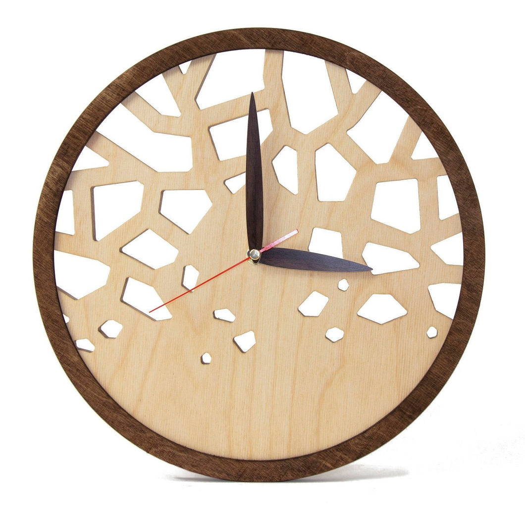 Wooden Wall Clock - Wood Wall Clock