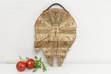 Load image into Gallery viewer, Millennium Falcon Cutting Board - Wood Chopping board
