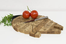 Load image into Gallery viewer, Millennium Falcon Cutting Board - Wood Chopping board