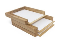 Load image into Gallery viewer, Paper Organizer Tray - 3 Trays Paper Desk Organizer