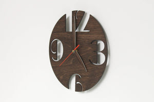 Wall Clock - Wooden Round Wall Clock