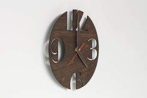 Wall Clock - Wooden Round Wall Clock