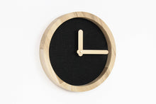 Load image into Gallery viewer, Wooden Clock -Black Wood Wall Clock