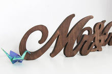 Load image into Gallery viewer, Mr &amp; Mrs Wood Table Signs for Wedding, Farmhouse Wedding Décor, Sweetheart Table Signage, Rustic Party Decorations