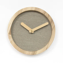Load image into Gallery viewer, Wooden Clock - Grey Wood Wall Clock