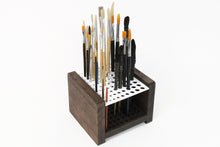 Load image into Gallery viewer, Paintbrush Holder - wooden paintbrush holder