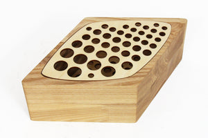 Wood Desk Organizer - Pen Box