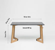 Load image into Gallery viewer, sustainable desk workspace birch anti-scratch laminated top workstation office Karya