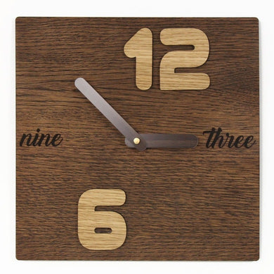 Wooden Clock - Wood Wall Clock