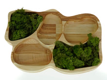 Load image into Gallery viewer, Wooden Food Tray - Wood Snacks Board