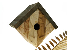 Load image into Gallery viewer, Wooden bird house &quot;Leaves&quot;
